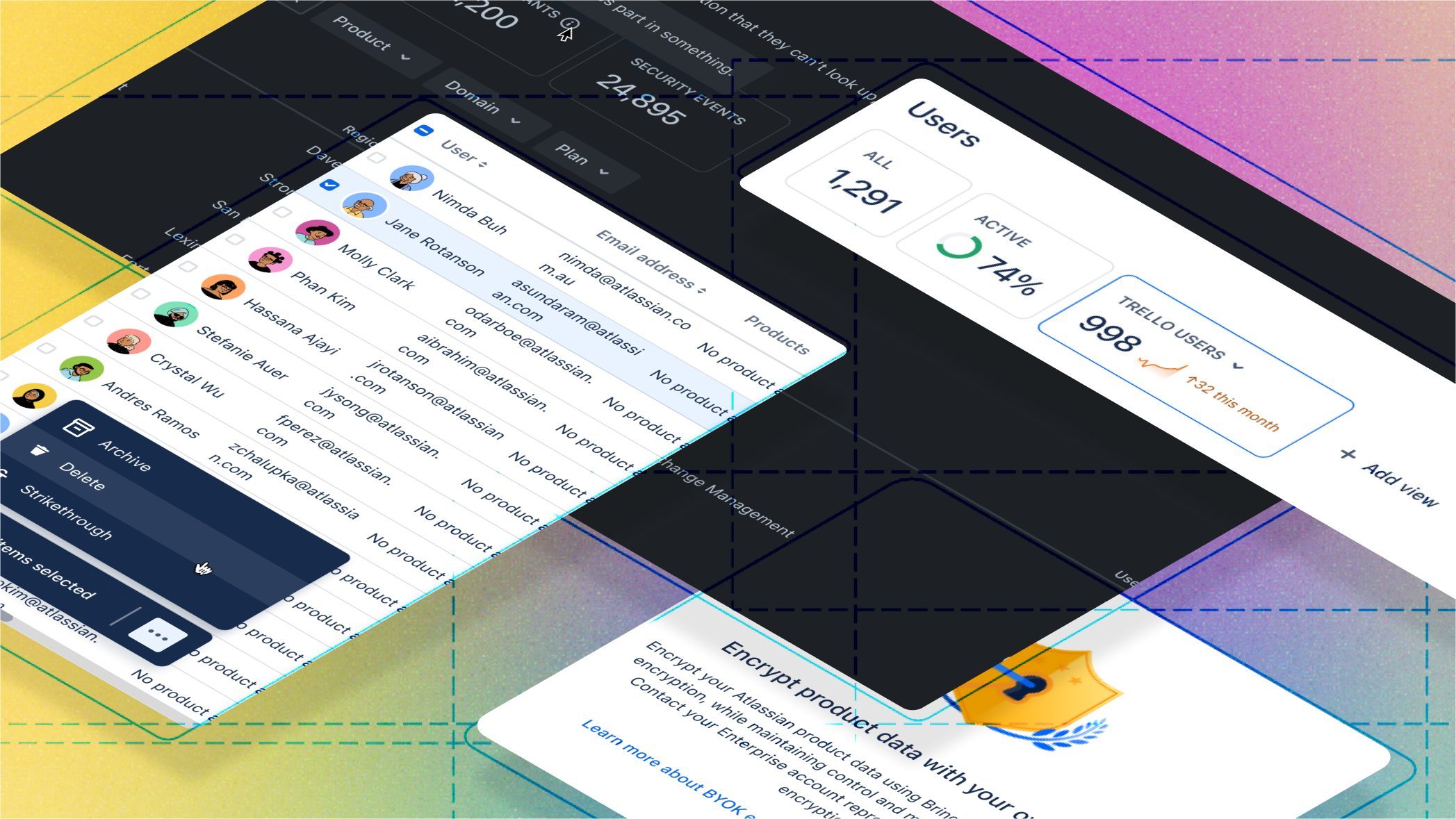 Enterprise administration design system: Admin UI Kit